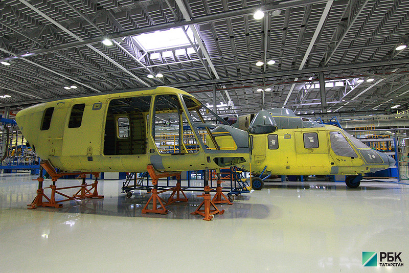 Казанский вертолетный завод вышел на прибыль после убытков
