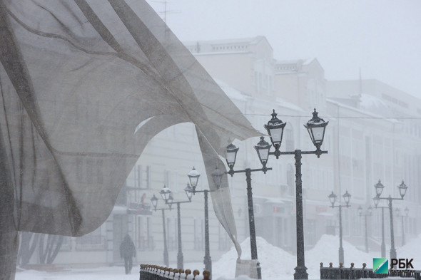 В Татарстане прогнозировали ледяной дождь и снежные заносы