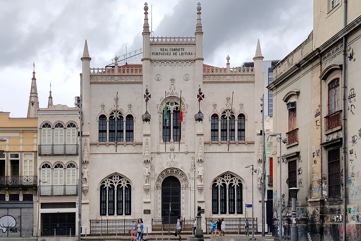 Португальская королевская библиотека в Рио-де-Жанейро, Бразилия