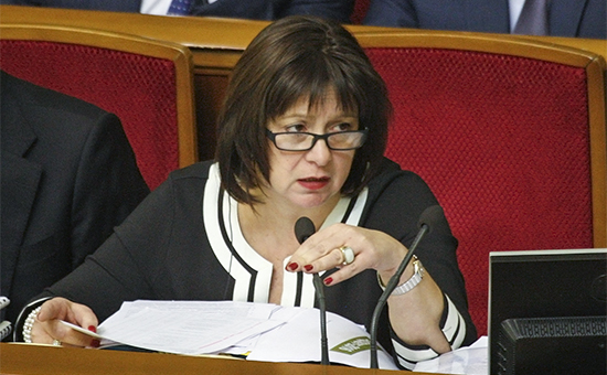 Глава Министерства финансов Украины Наталья Яресько
