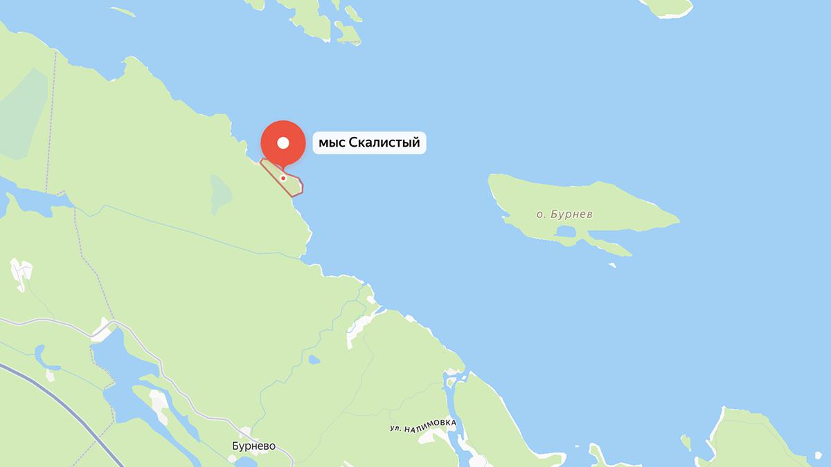 Крайняя восточная островная точка России на карте
