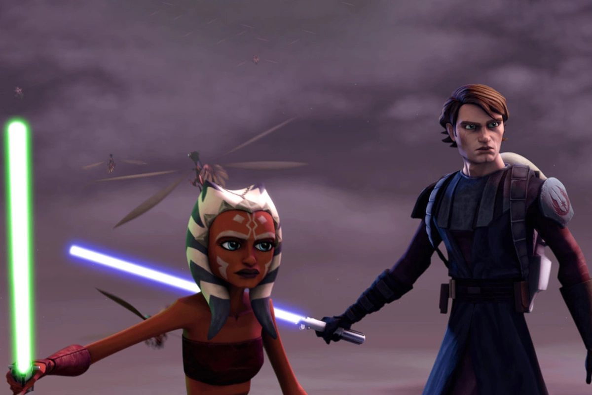 Кадр из анимационного фильма «Звездные войны: Войны клонов»