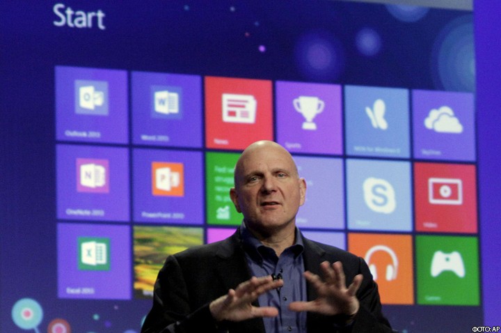 Microsoft представила Windows 8