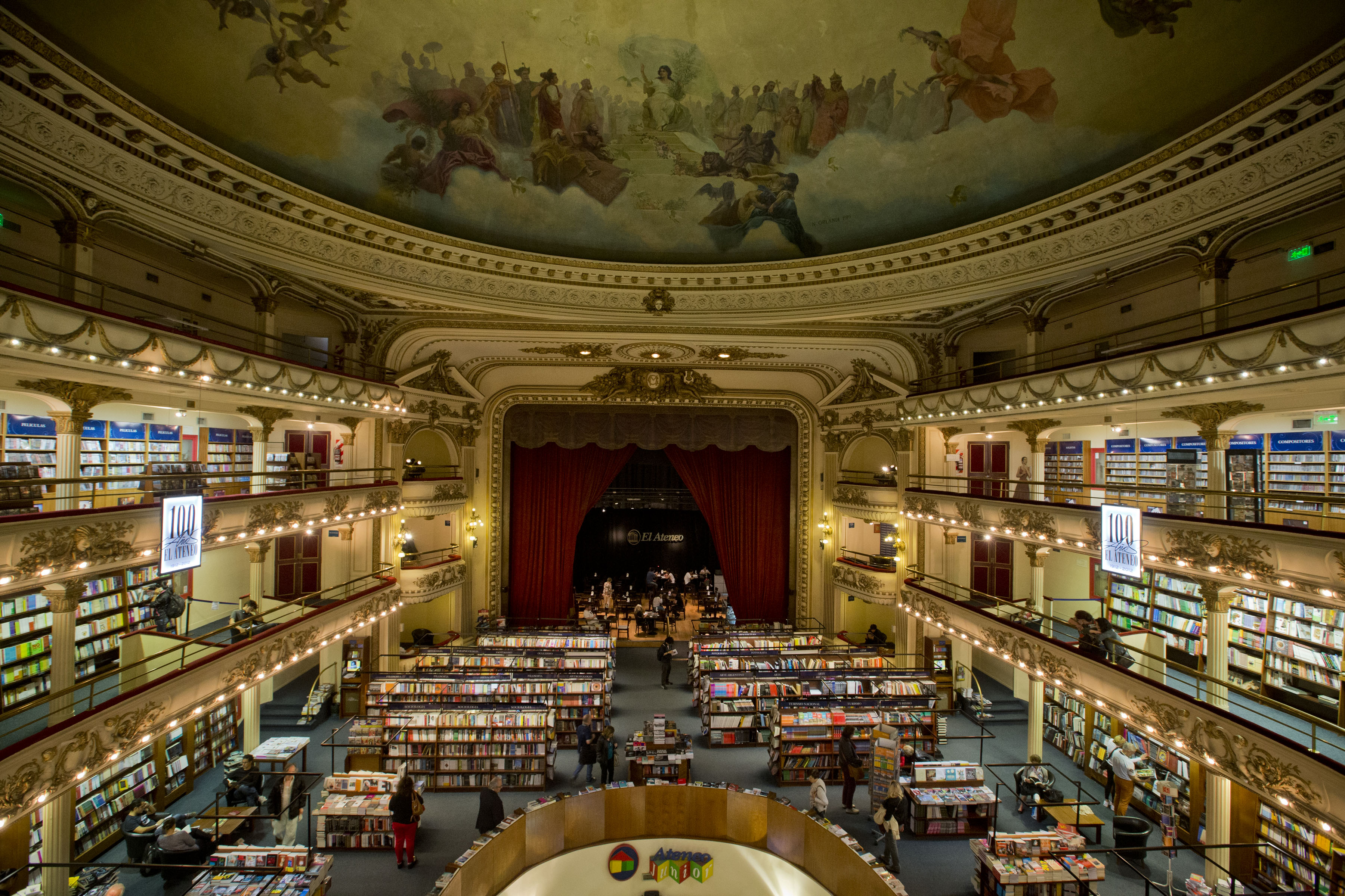 Книжный магазин El Ateneo Grand Splendid, Буэнос-Айрес