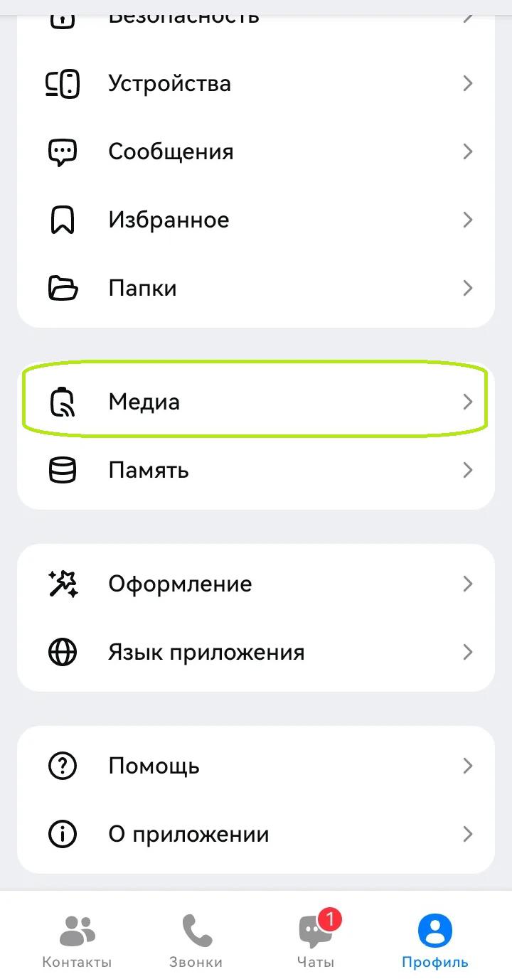 Как изменить настройки в мессенджере «Макс»