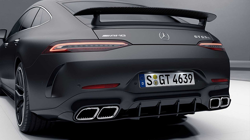 Mercedes выпустил аэродинамический обвес для четырехдверного AMG GT