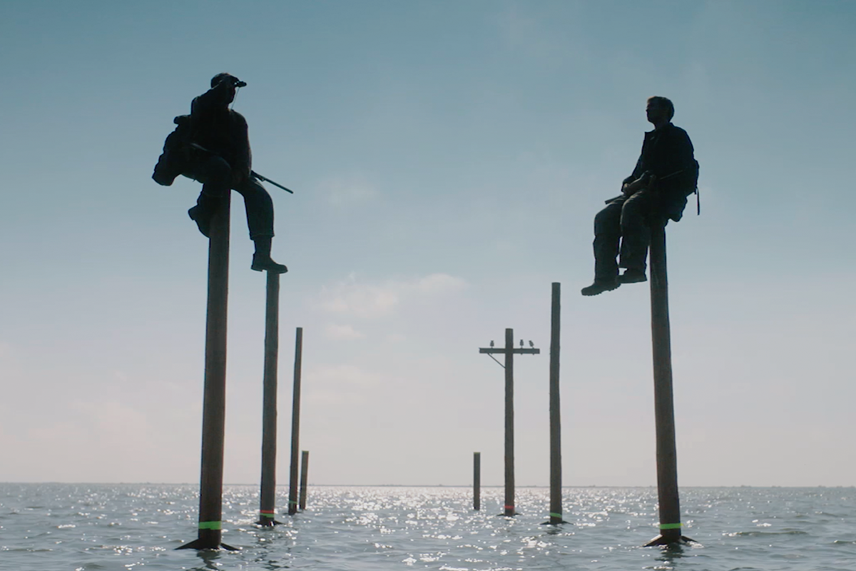 Кадры со съемок фильма «Ветер»