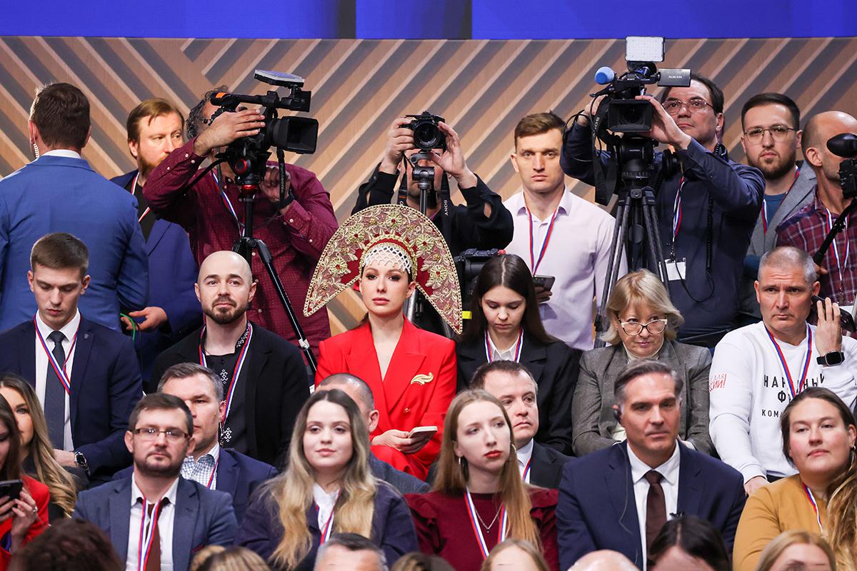 Юлия Короткова на «Итогах года с Владимиром Путиным»