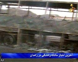 Трагедия в Иране: бензовоз врезался в колонну автобусов