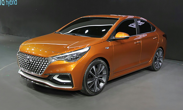 Hyundai показал, как будет выглядеть новый Solaris