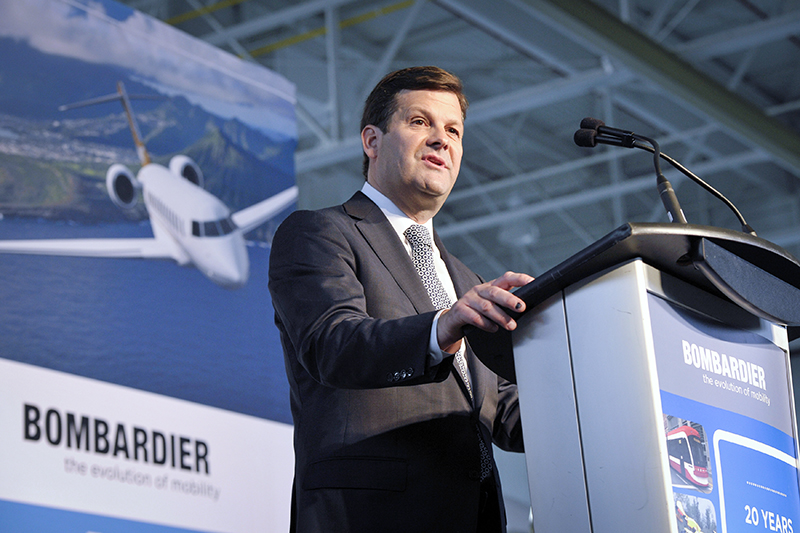 Президент Bombardier Пьер Бодуан в прошлом году должен был открыть СП с &laquo;Ростехом&raquo; и собирать самолеты. Проект закрыт из-за санкций