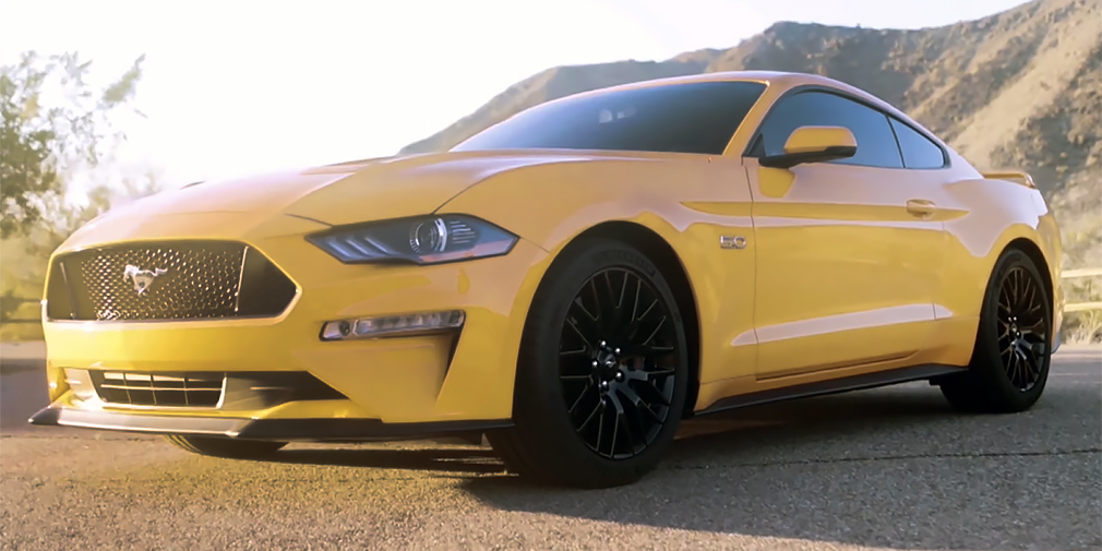 Рестайлинговый Ford Mustang показали на видео