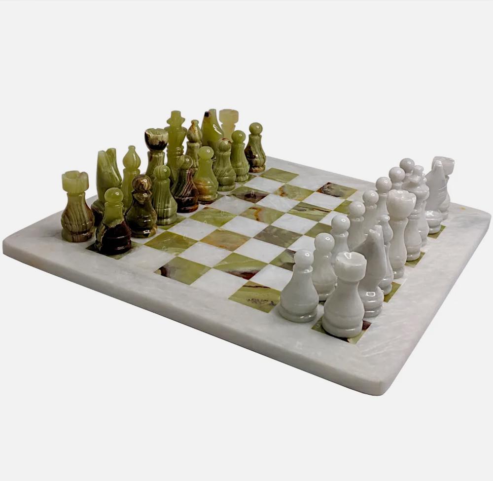 Шахматы, оникс, мрамор, 15 559 руб., Ozon