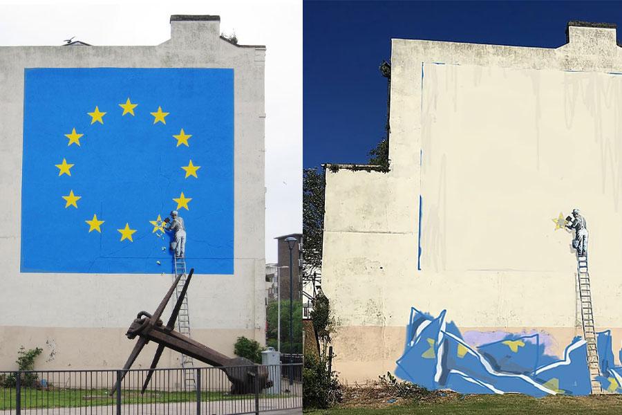 Фото: banksy / Instagram (входит в корпорацию Meta, признана экстремистской и запрещена в России)