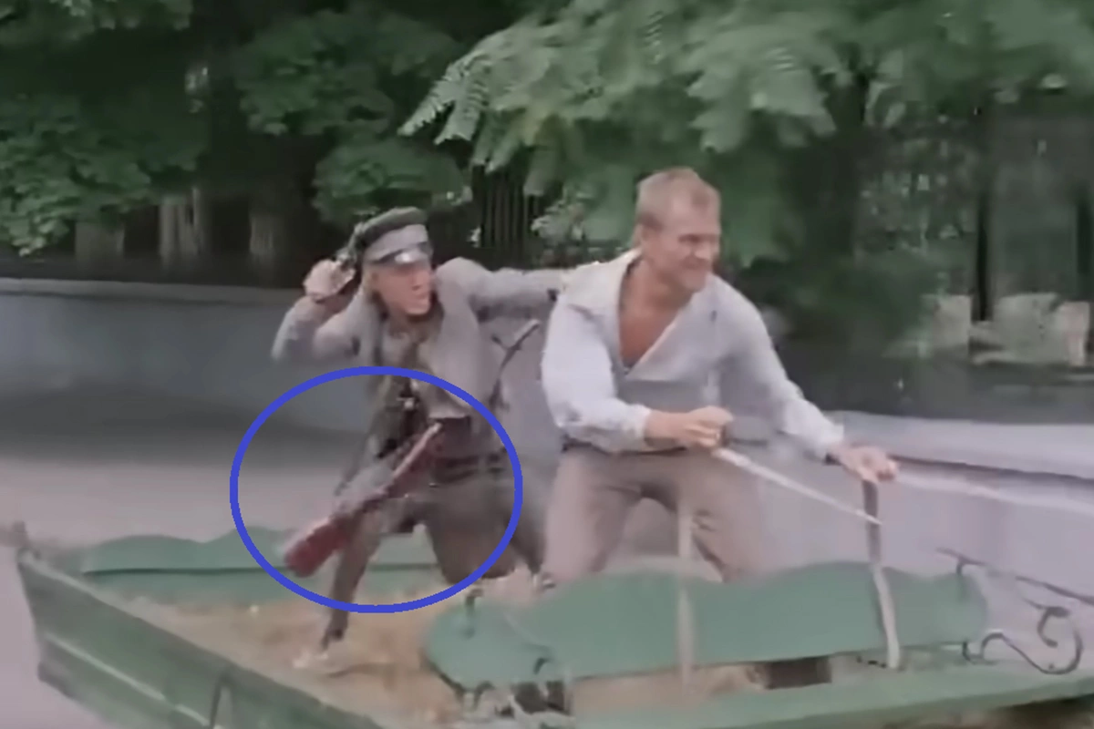 Кадр из фильма «Зеленый фургон». Режиссер — Александр Павловский, 1983 год