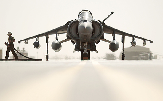 Штурмовик вертикального взлета&nbsp;Harrier. Архивное фото


