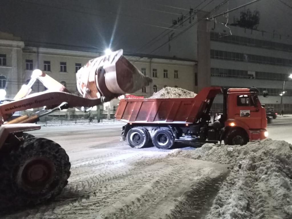 В Нижнем Новгороде выпало 10 см. снега