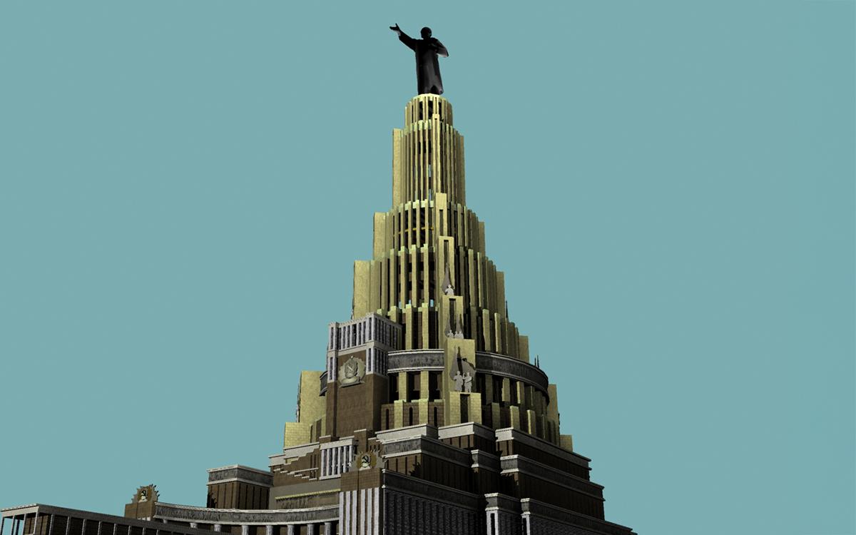 Дворец Советов. 1934–1936 годы
