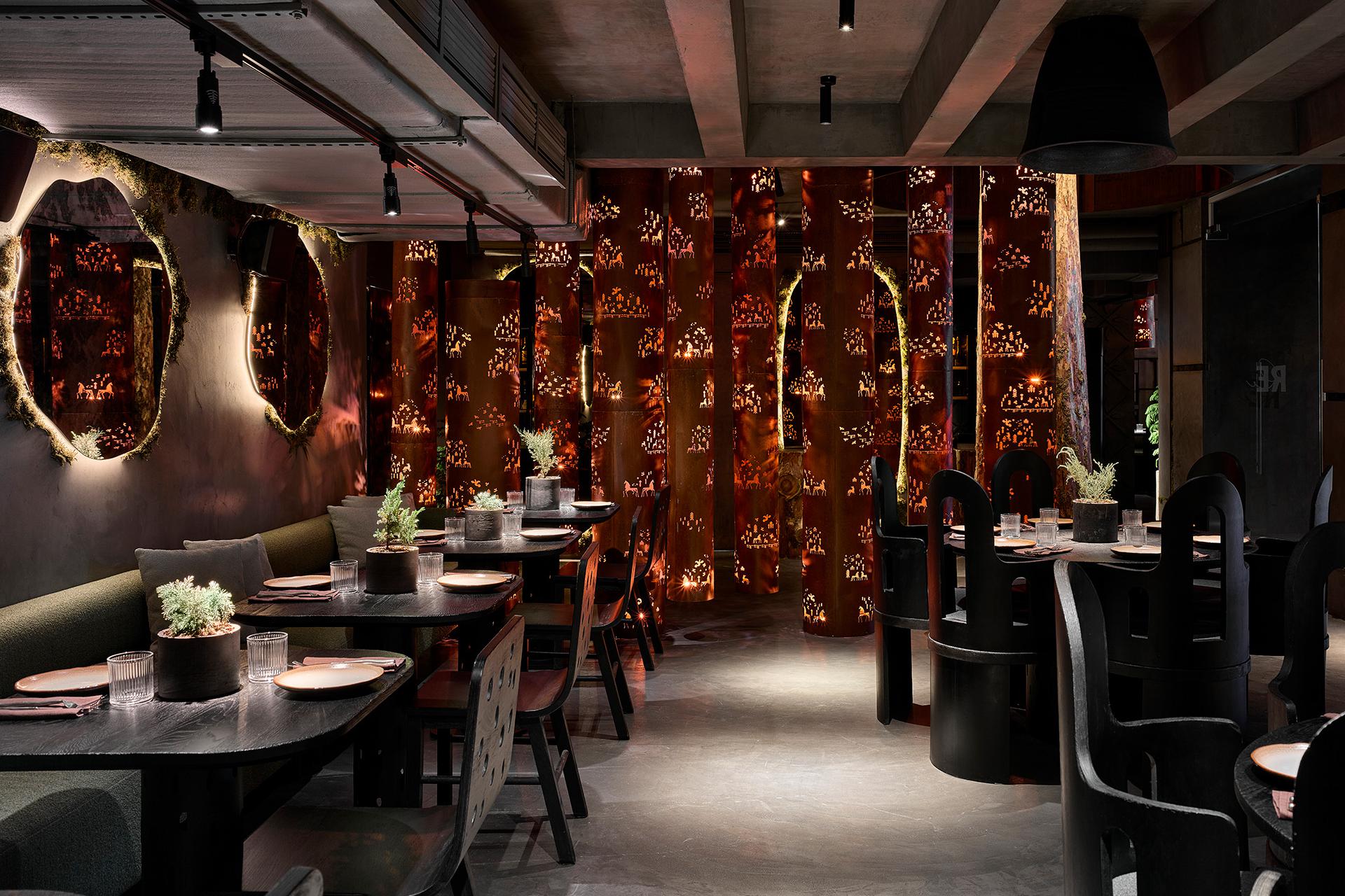 Интерьер ресторана &laquo;Relict&raquo;