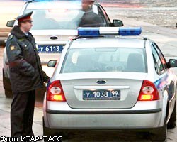 Женщина в автомобиле заблокировала въезд в Кремль