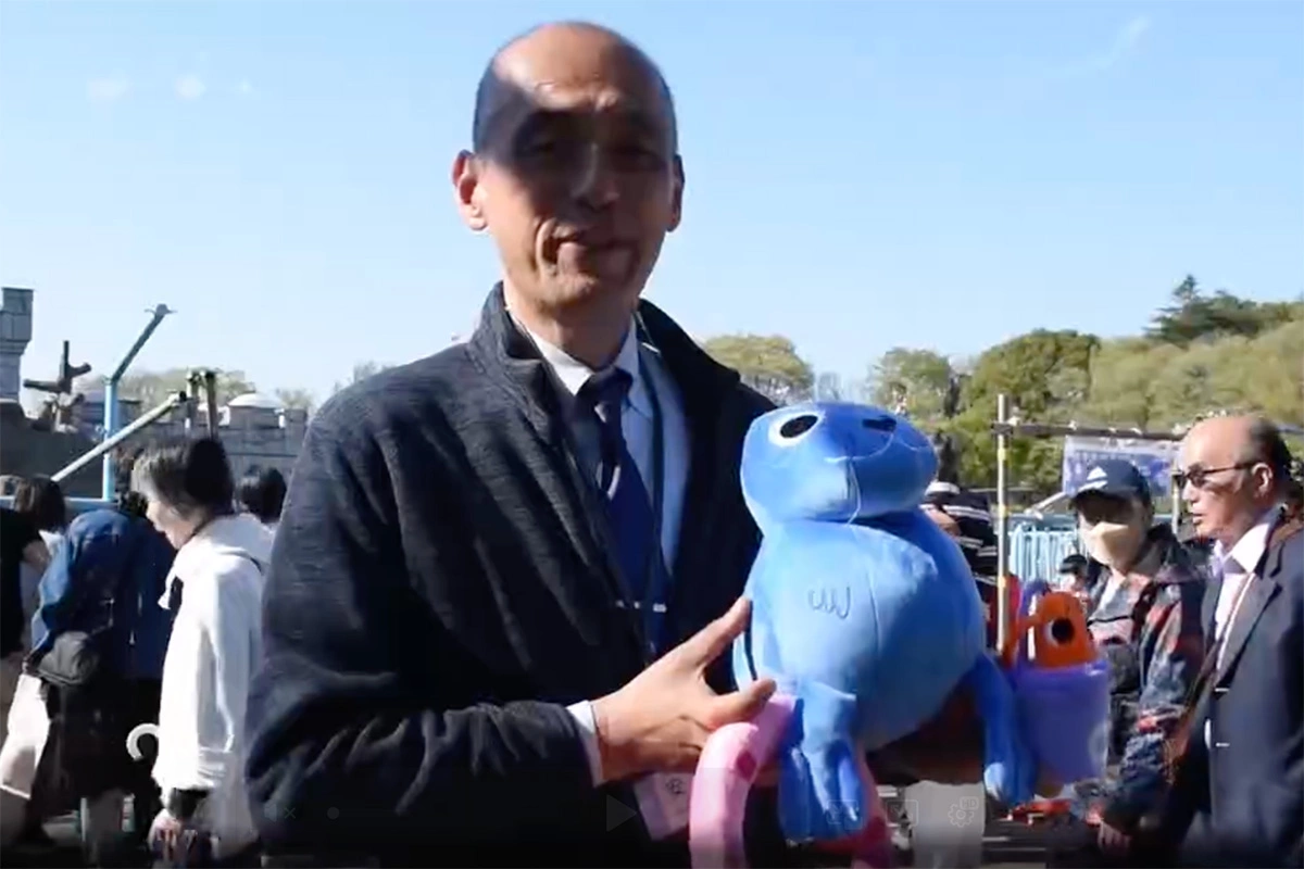 Глава зоопарка города Итикава Такаси Ясунага