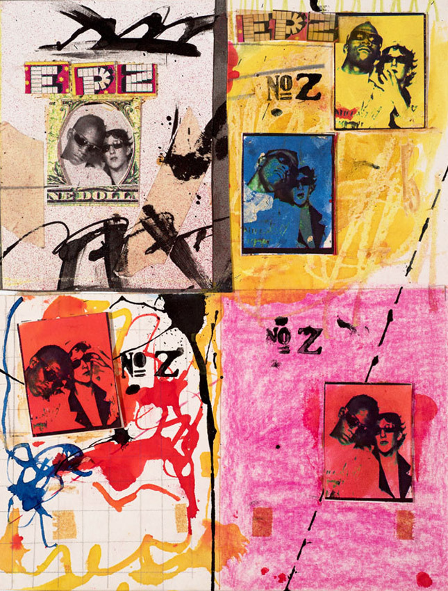 Жан-Мишель Баския и Дженнифер Штайн, &laquo;Антибейсбольные карточки&raquo;, 1979