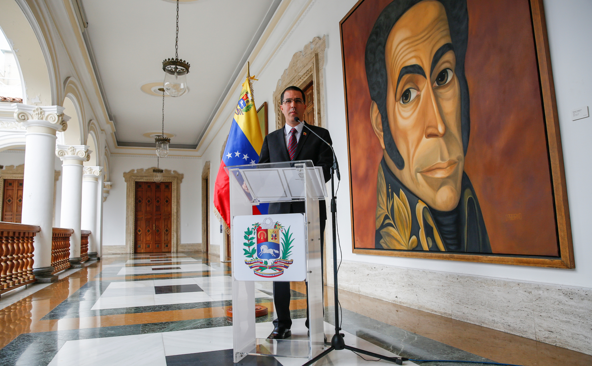 Министр иностранных дел Венесуэлы Хорхе&nbsp;Арреаса