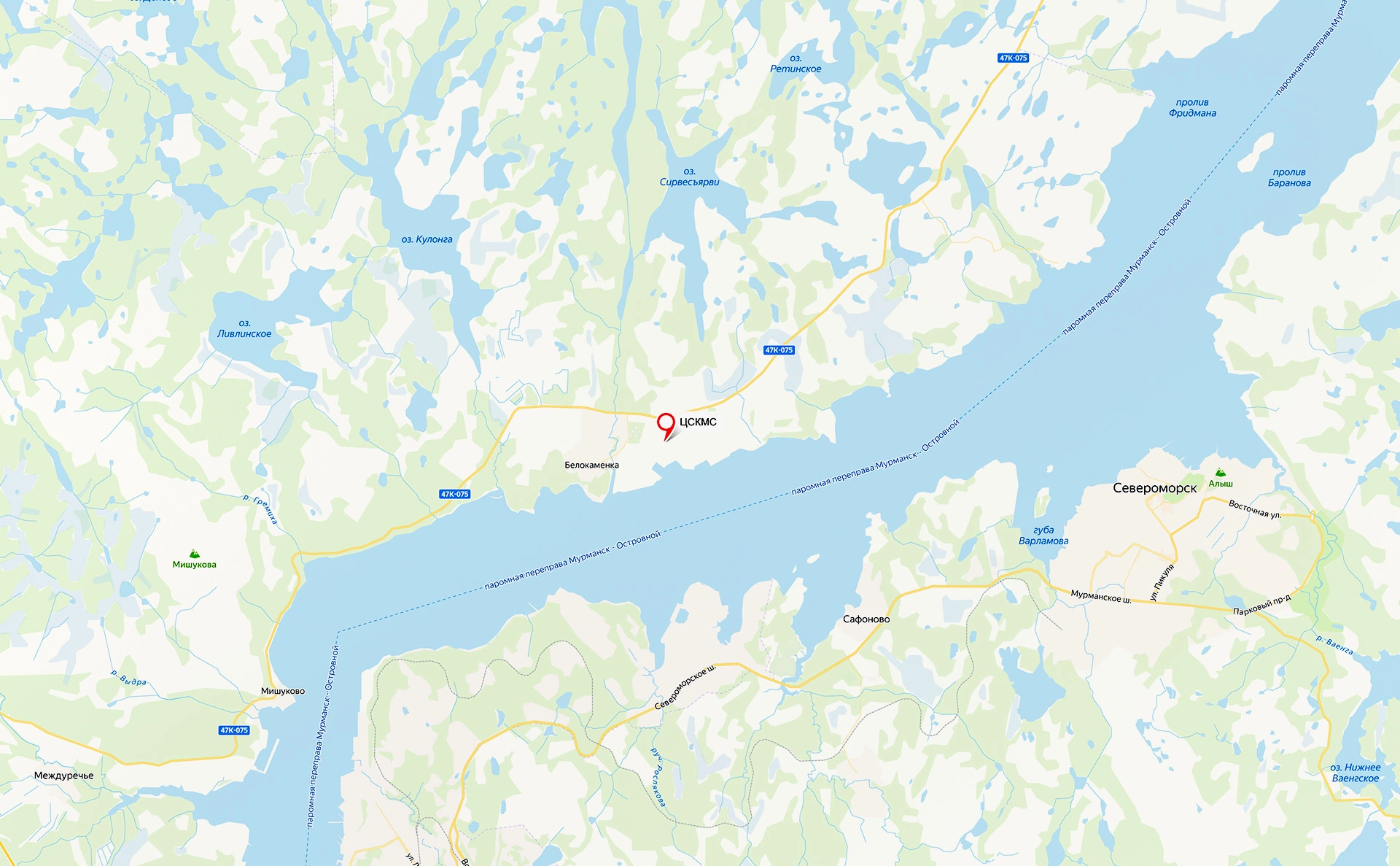 сервис «Яндекс.Карты»