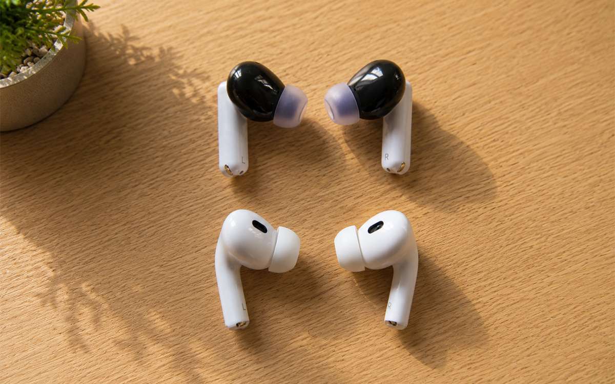 Сверху &mdash; &laquo;Дропс&raquo;, снизу &mdash; AirPods Pro 2