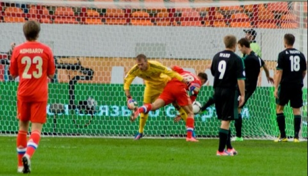 Россия обыграла Северную Ирландию в первом матче отбора на ЧМ-2014