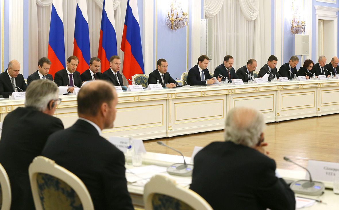 Дмитрий Медведев на заседании Консультативного совета по иностранным инвестициям
