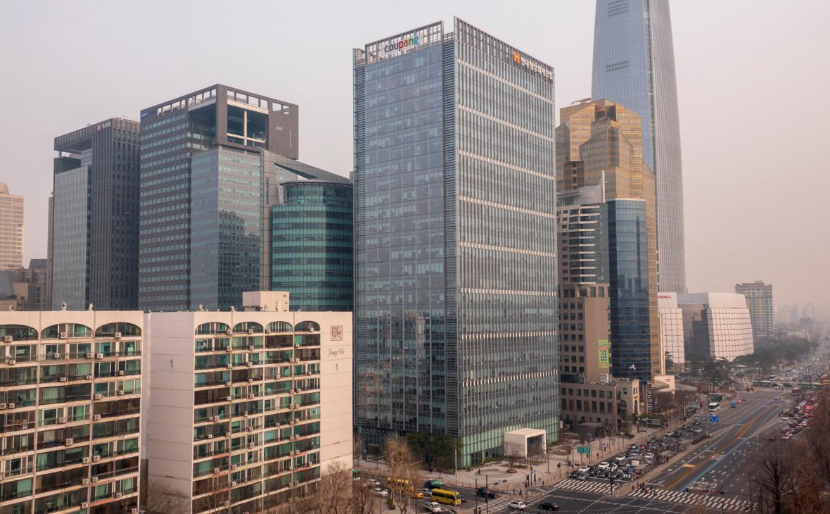 Штаб-квартира компании Coupang в Сеуле.