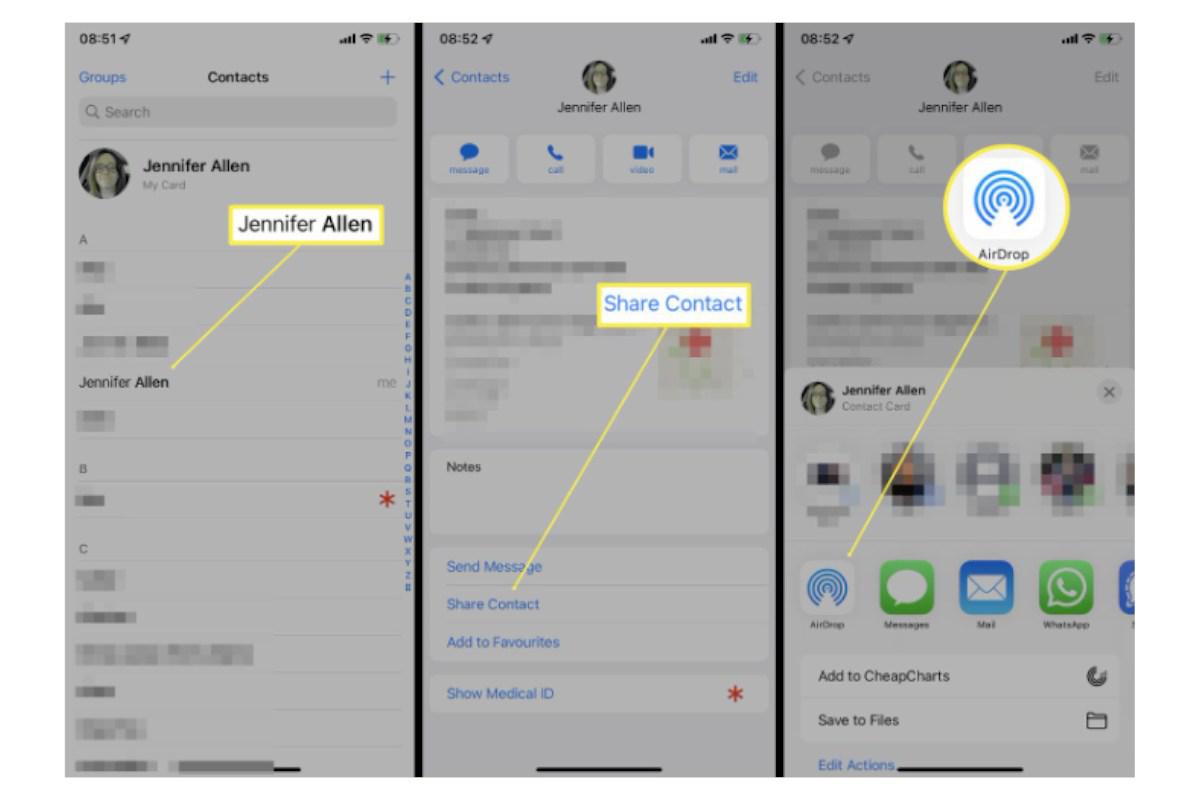 Как перенести контакты с iPhone на Android через Mac