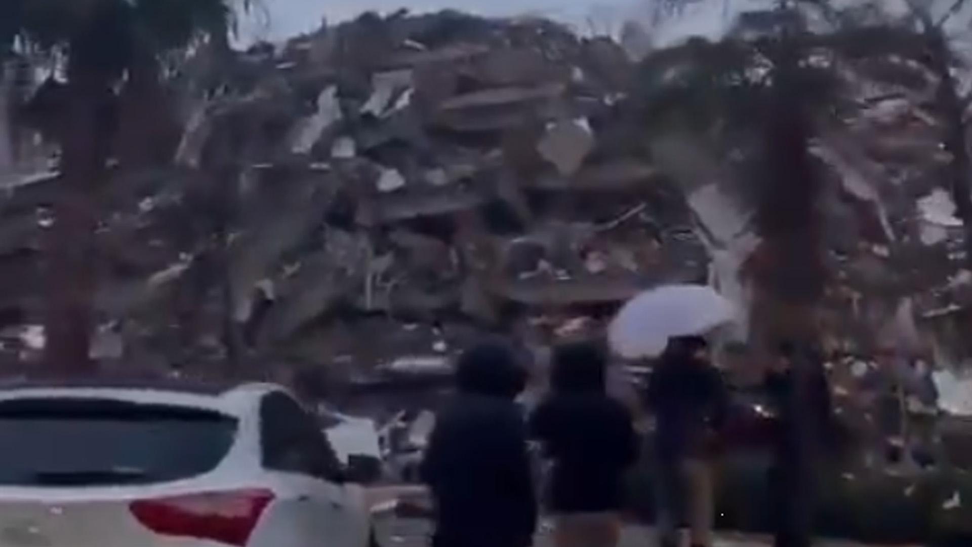 Последствия землетрясения в Турции. Видео