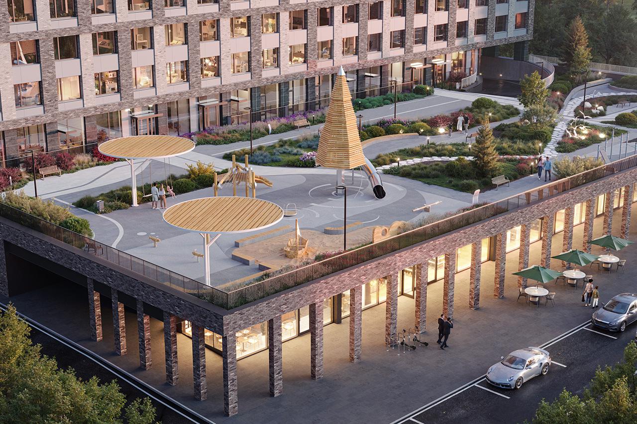 Благоустройство внутренней территории