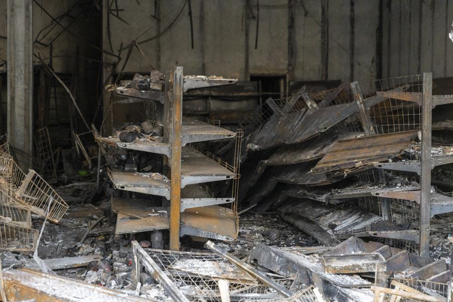 Некоторые районы Тегерана серьезно пострадали во время протестов.