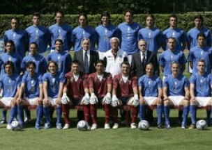 Голубая эскадра (представление сборной Италии)
