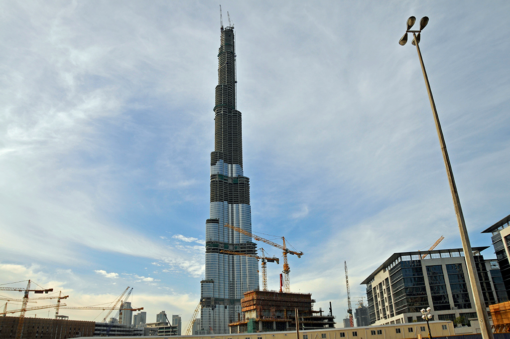 Строительство &laquo;Бурдж Халифа&raquo; в Дубае