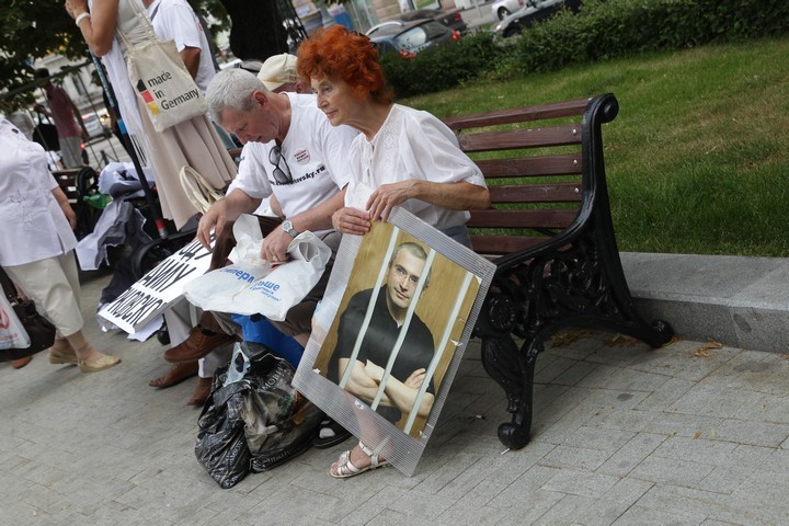 Митинг в честь юбилея М.Ходорковского