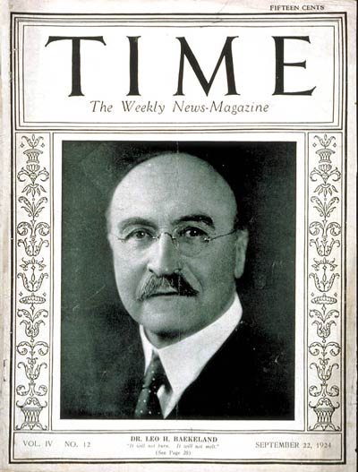 Обложка TIME за 22 сентября 1924 года с фотографией Бакеланда