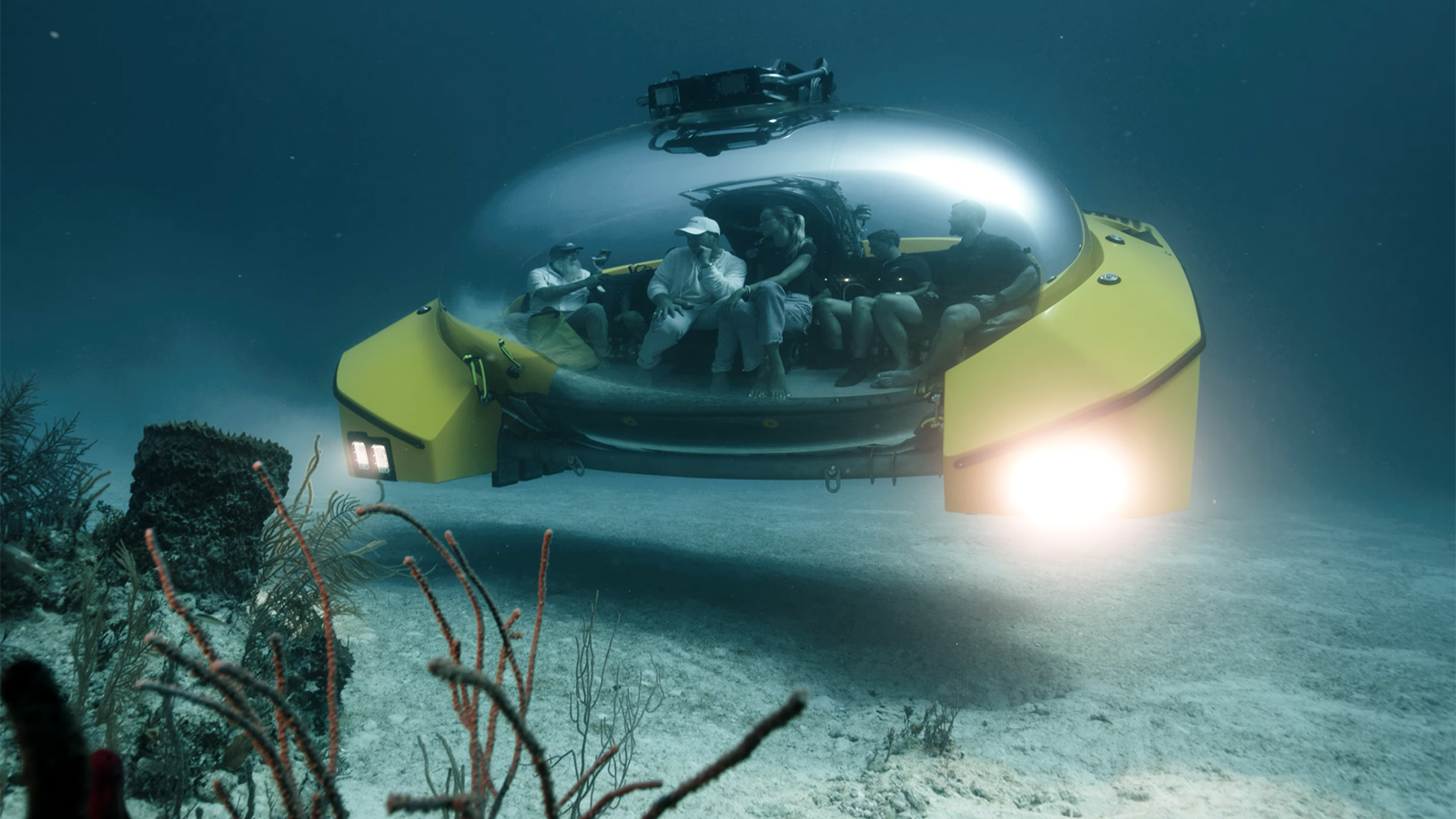 <p>Подводная лодка Triton имеет форму вытянутой окружности</p>
