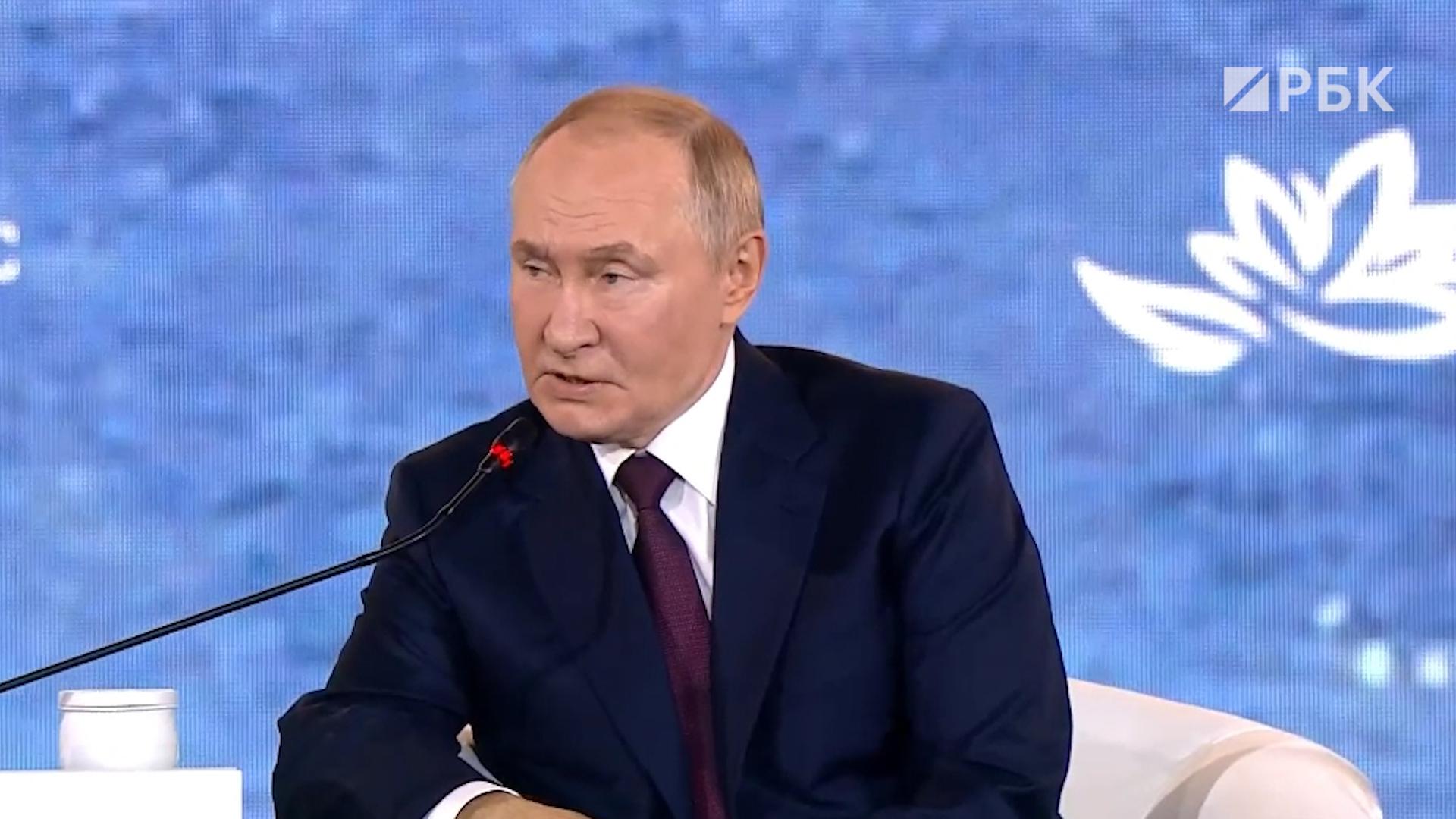 Путин рассказал, что произойдет при резком снижении ключевой ставки
