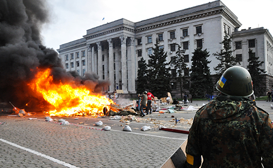 Массовые беспорядки у здания Дома профсоюзов в Одессе, 2014 год