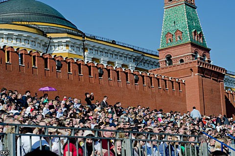 Репетиция парада Победы в Москве