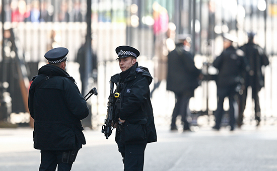 Сотрудники полиции в&nbsp;Лондоне, март 2016 года
