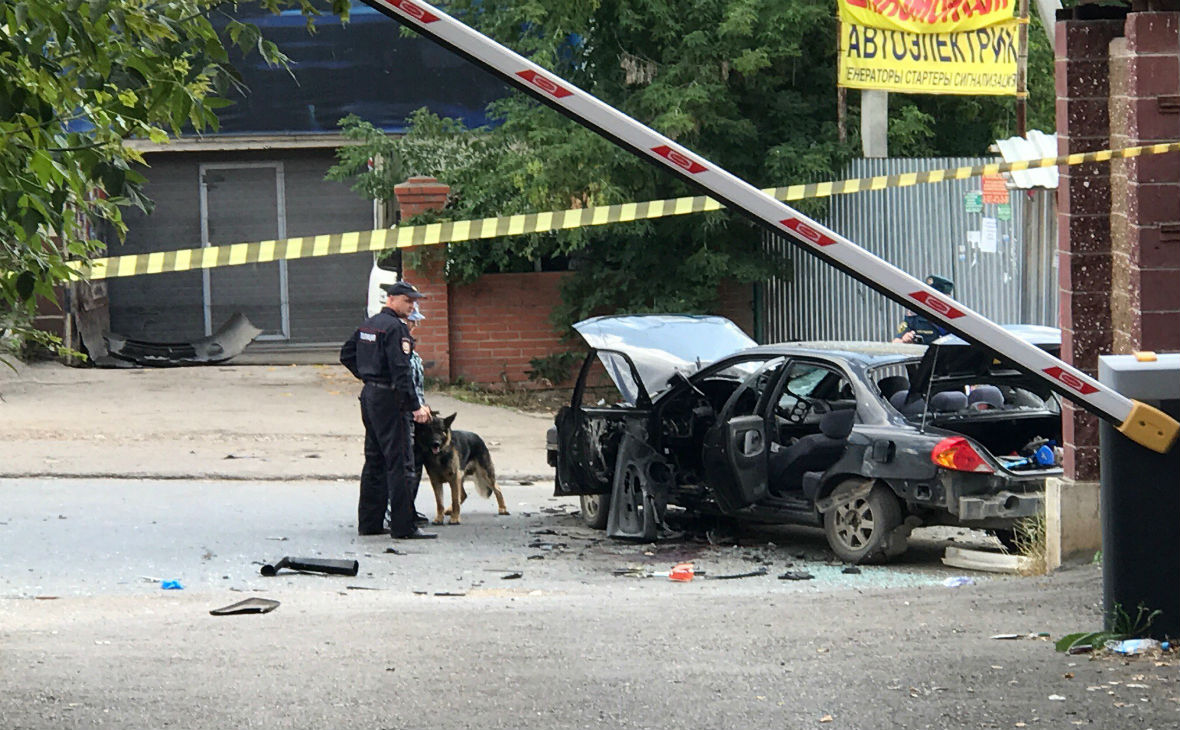 Следком: Взрыв автомобиля в Уфе мог быть покушением — РБК