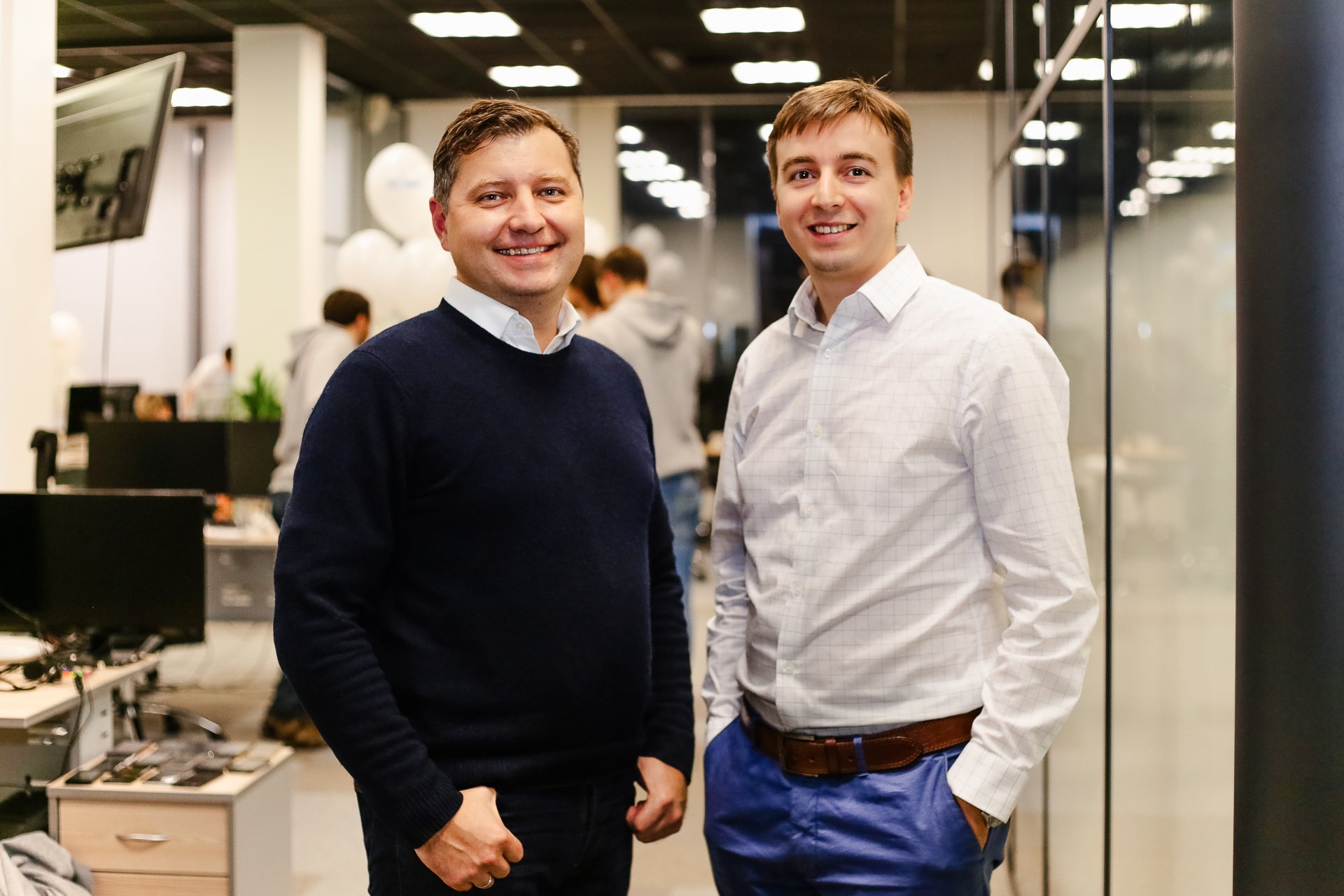 Основатели стартапа ID R&amp;D Алексей Хитров и Константин Симончик