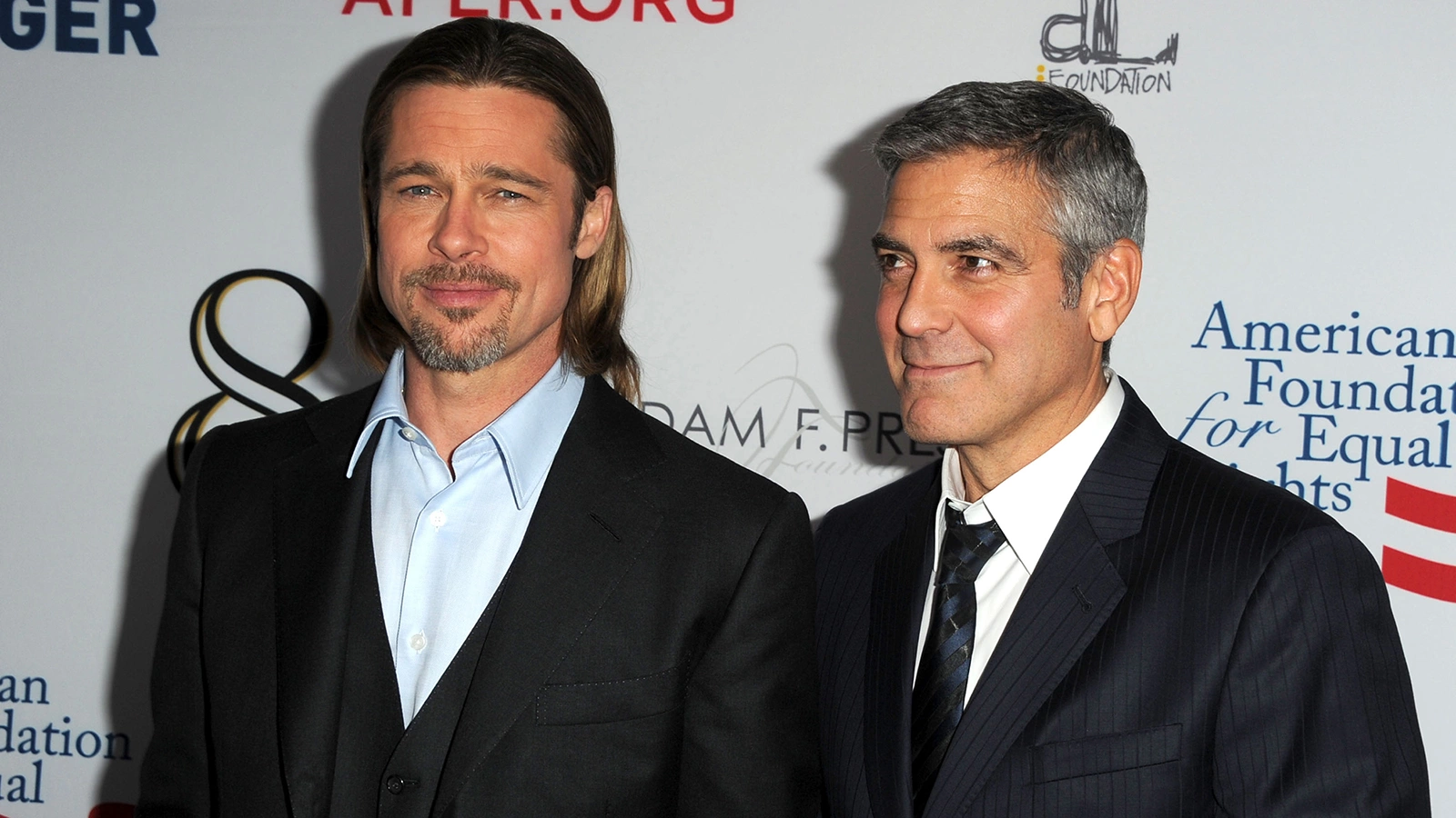 <p>Брэд Питт и Джордж Клуни&nbsp;</p>