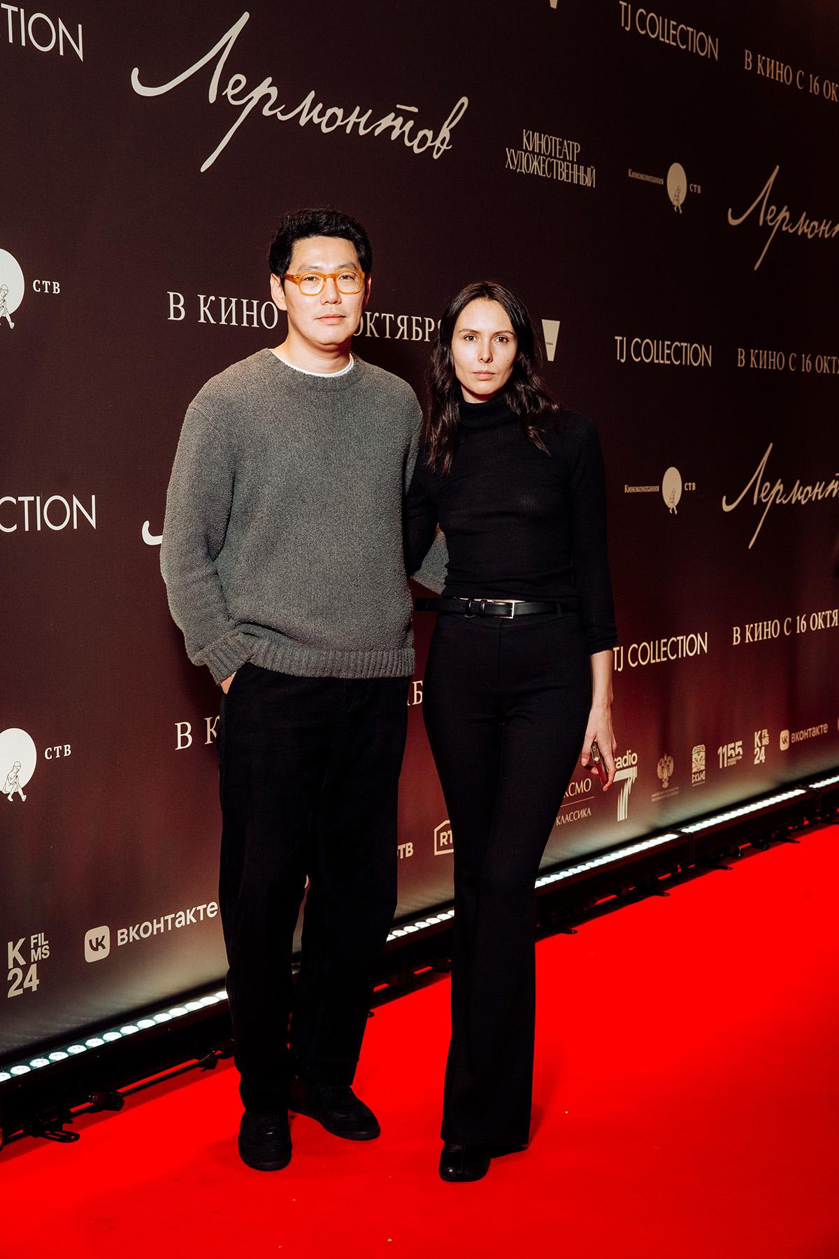 Евгений Сангаджиев и Ксения Андрианова