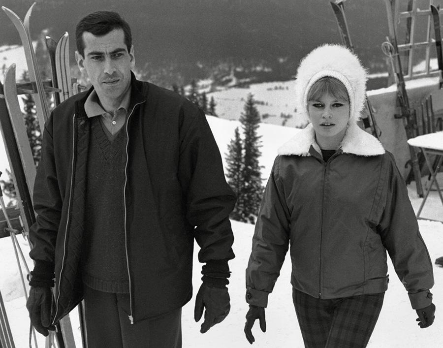 Брижит Бардо с Роже Вадимом, около 1961 года